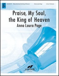 Praise, My Soul, the King of Heaven Handbell sheet music cover Thumbnail